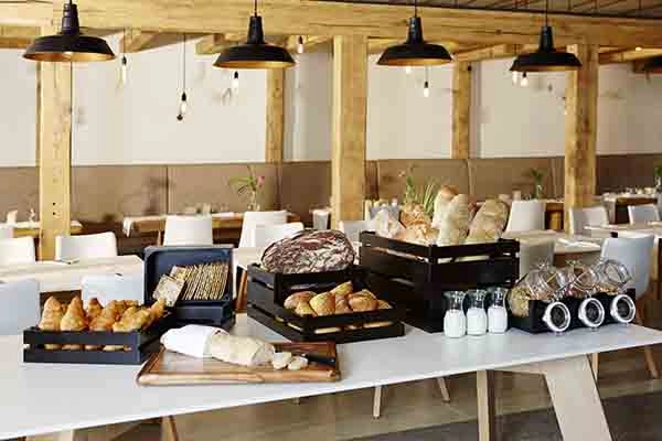 Skrzynka do serwowania 350x290x105 mm, z drewna | APS, Superbox