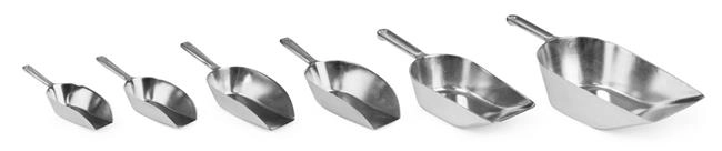 Szufelka aluminiowa 0,125 l, 180x65x33 mm | HENDI, 521205