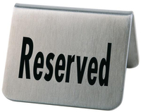 Tabliczka "Reserved" zestaw 2 szt. | APS, 00013