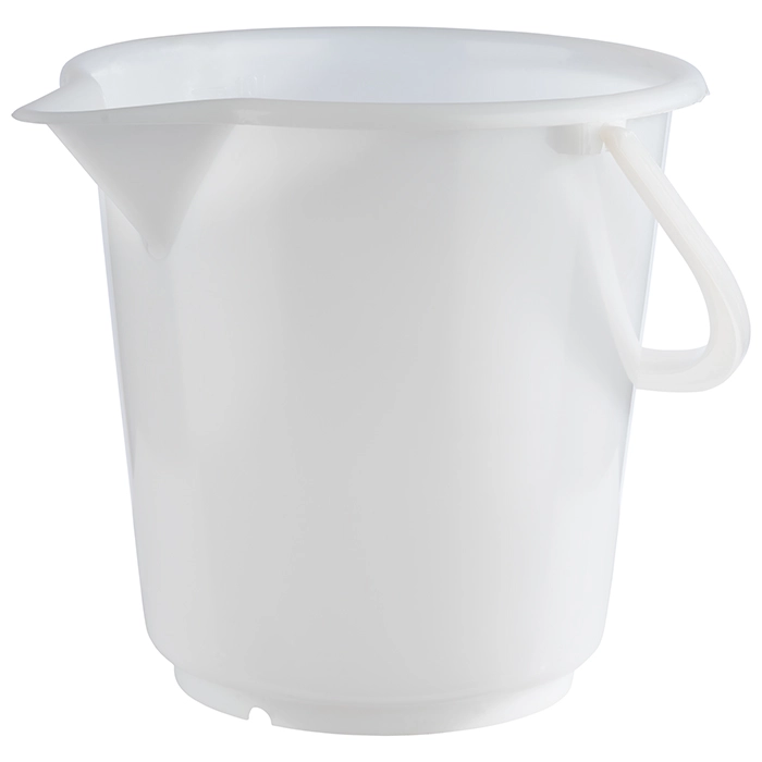 Wiadro z polietylenu z dzióbkiem, 10,5 l, Ø285 mm | APS, 30075