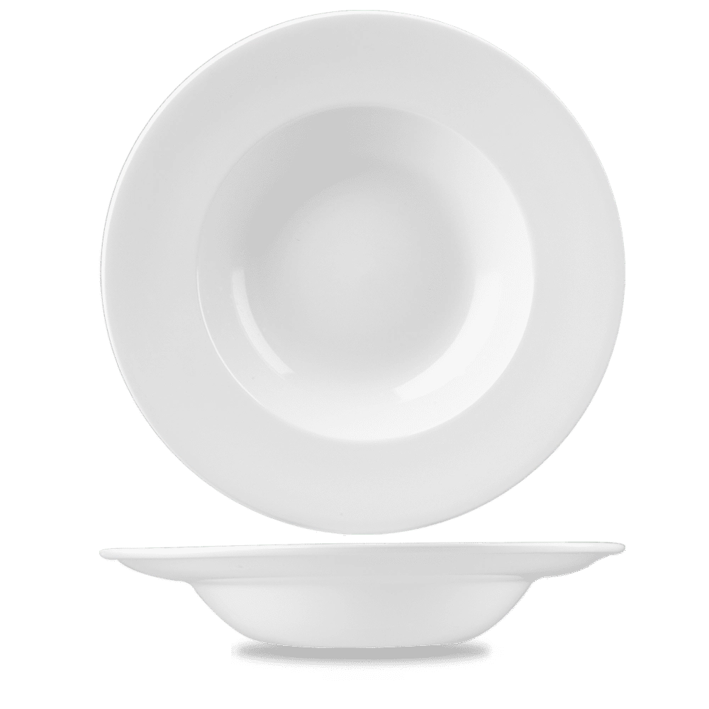 Talerz głęboki z szerokim rantem, Ø280 mm, 468 ml | CHURCHILL, Profile