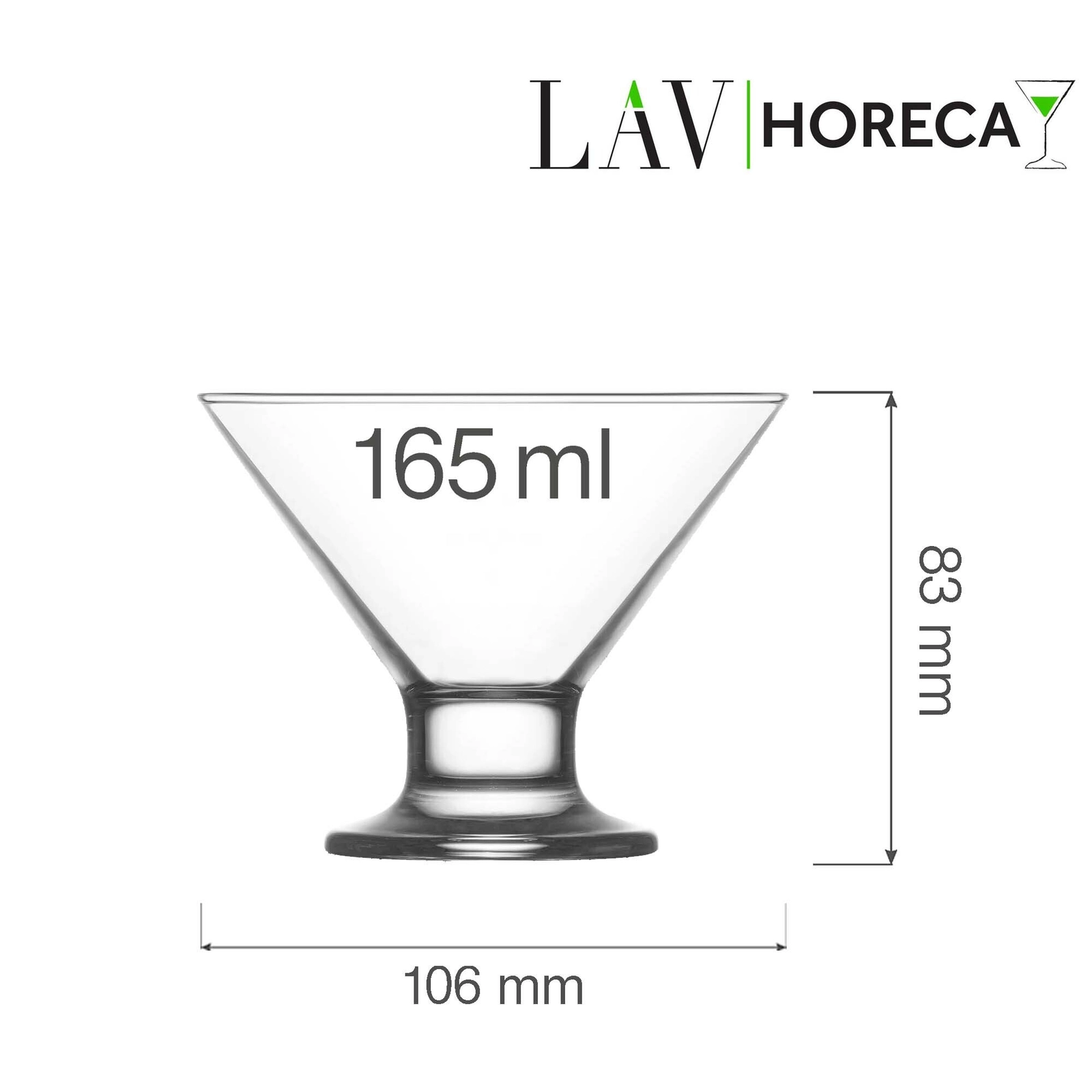 Pucharek, 165 ml | LAV, Florence