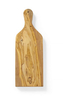 Deska do serwowania z drewna oliwnego z uchwytem, 400x140x18 mm | HENDI, 505250