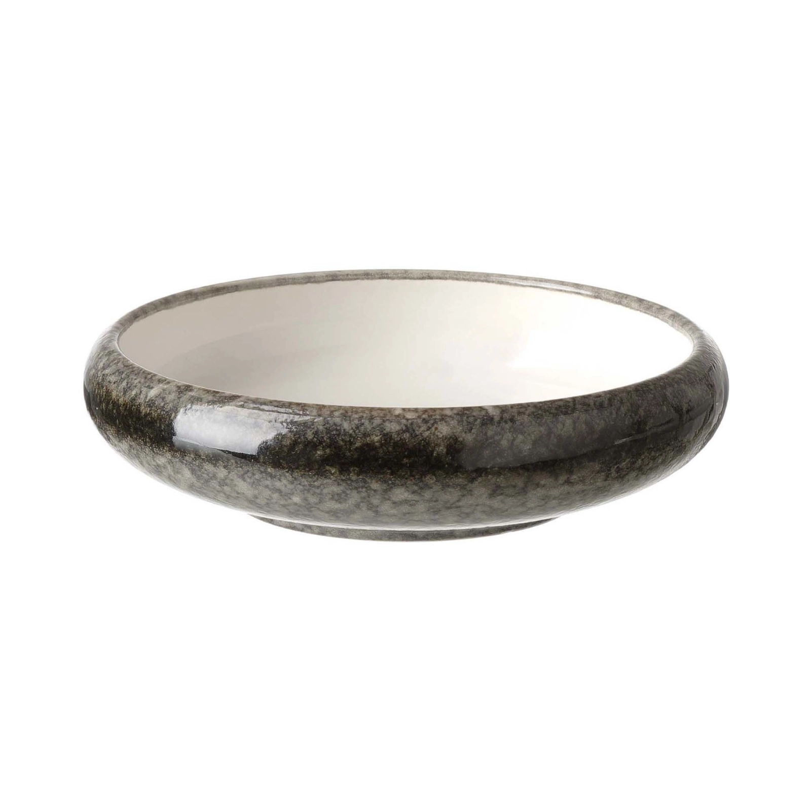 Talerz głęboki, Ø203 mm, 800 ml, szary | FINE DINE, Silk