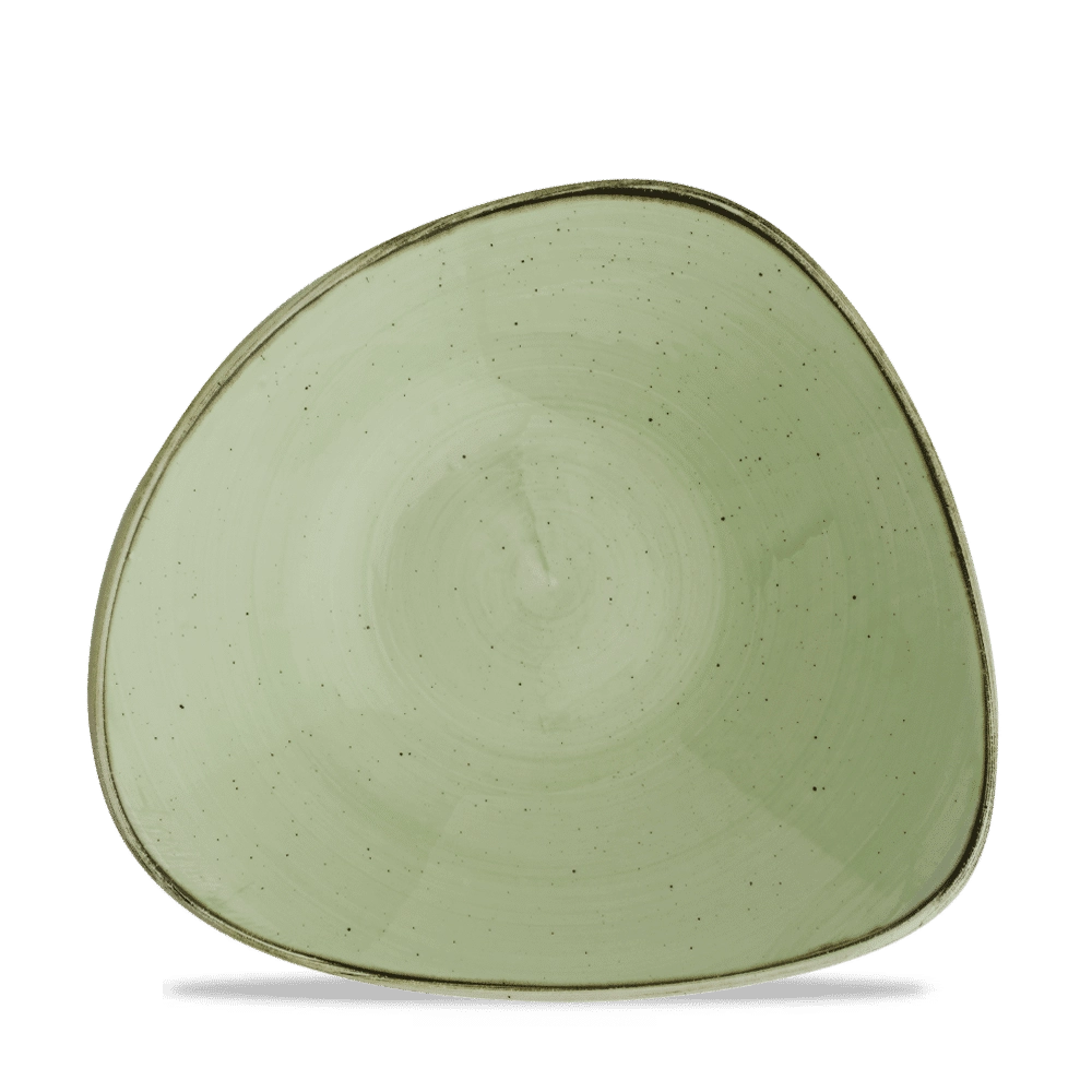 Misa trójkątna, Ø235 mm, 600 ml | CHURCHILL, Stonecast Sage Green