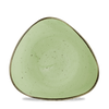 Talerz trójkątny, Ø230 mm | CHURCHILL, Stonecast Sage Green