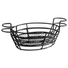 Koszyk serwingowy 395x200x110 mm, czarny | APS, 40604