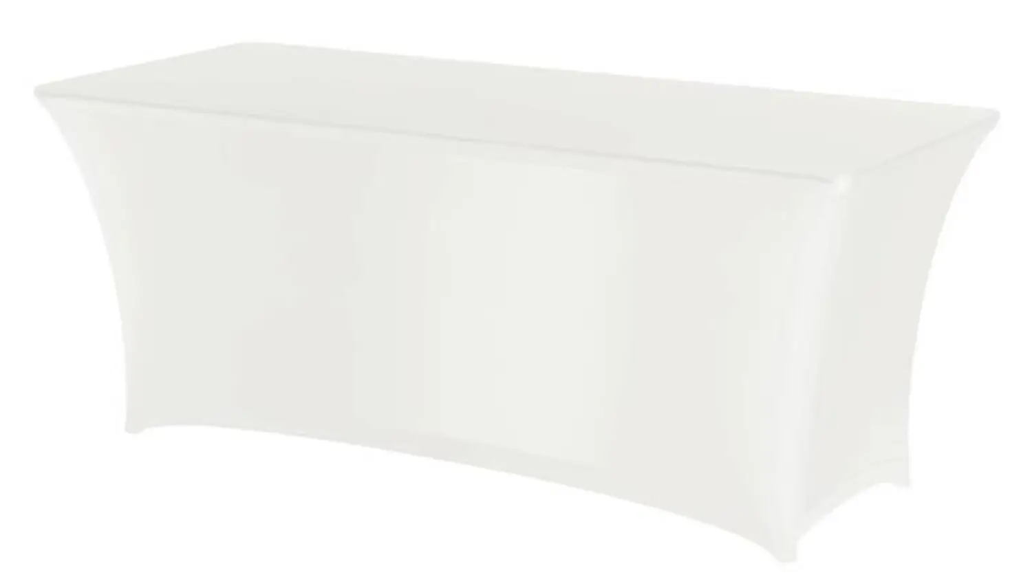 Obrus prostokątny, biały, 1500x760x730 mm | HENDI, 814390