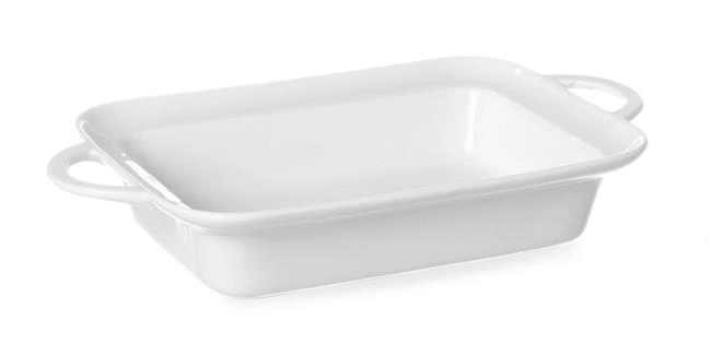 Półmisek prostokątny z porcelany, 820 ml, 328x189x58 mm | HENDI, 784129