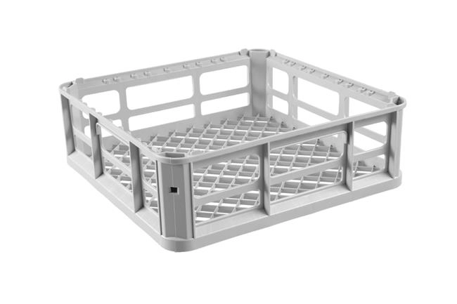 Zmywarka do szkła 400x400 mm, sterowana elektromechanicznie, 230 V, 2,8 kW, 472x566x705 mm | HENDI, 230299