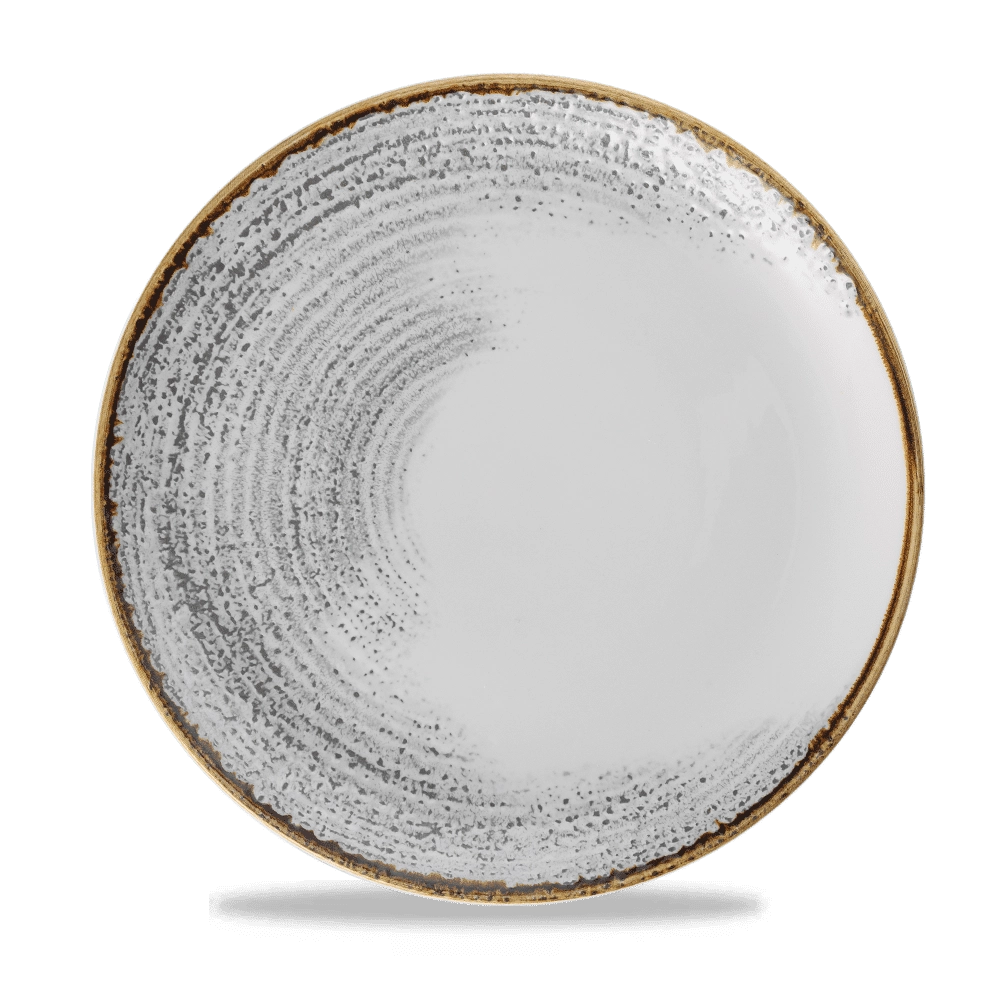 Talerz płytki, 288 mm | CHURCHILL, Homespun Accents Jasper Grey