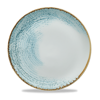 Talerz płytki Homespun Accents Aquamarine, Ø280 mm | CHURCHILL, HOMESPUN ACCENTS AQUAMARINE