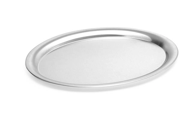 Taca do serwowania owalna 285x220 mm, satynowana | HENDI, 405307