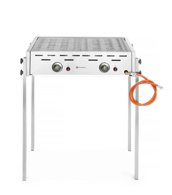Grill gazowy Roast-Master Pro, 11,6 kW, 790x560x900 mm | HENDI, 148808