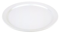 Półmisek okrągły z melaminy, biały, Ø510 mm | APS, Pure