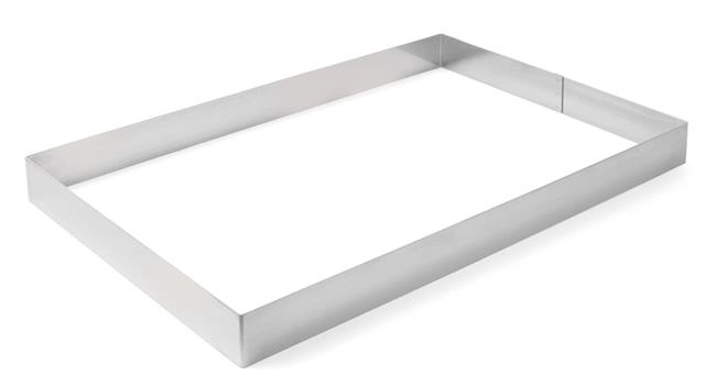 Rant piekarniczo-cukierniczy prostokątny, 585x385x50 mm | HENDI, 512401