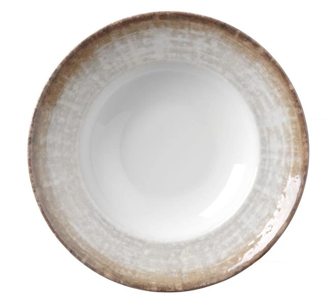Talerz z porcelany do pasty, ø265 mm | HENDI, Crete