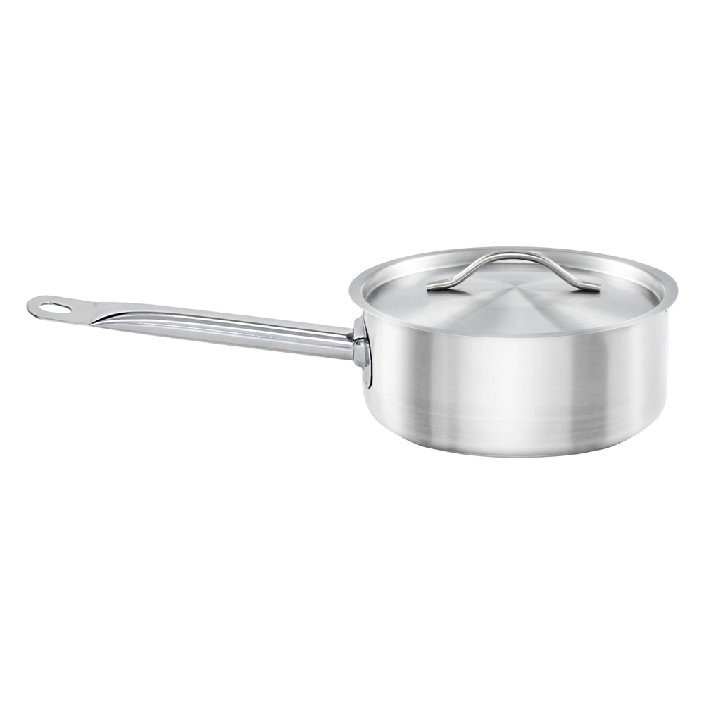 Rondel stalowy z pokrywką, o średnicy 200 mm, 2.2 l | STALGAST, Basic