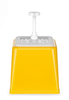 Pojemnik do sosów z pompką, 2,5 l, żółty, 230x210x327 mm | HENDI, 203538