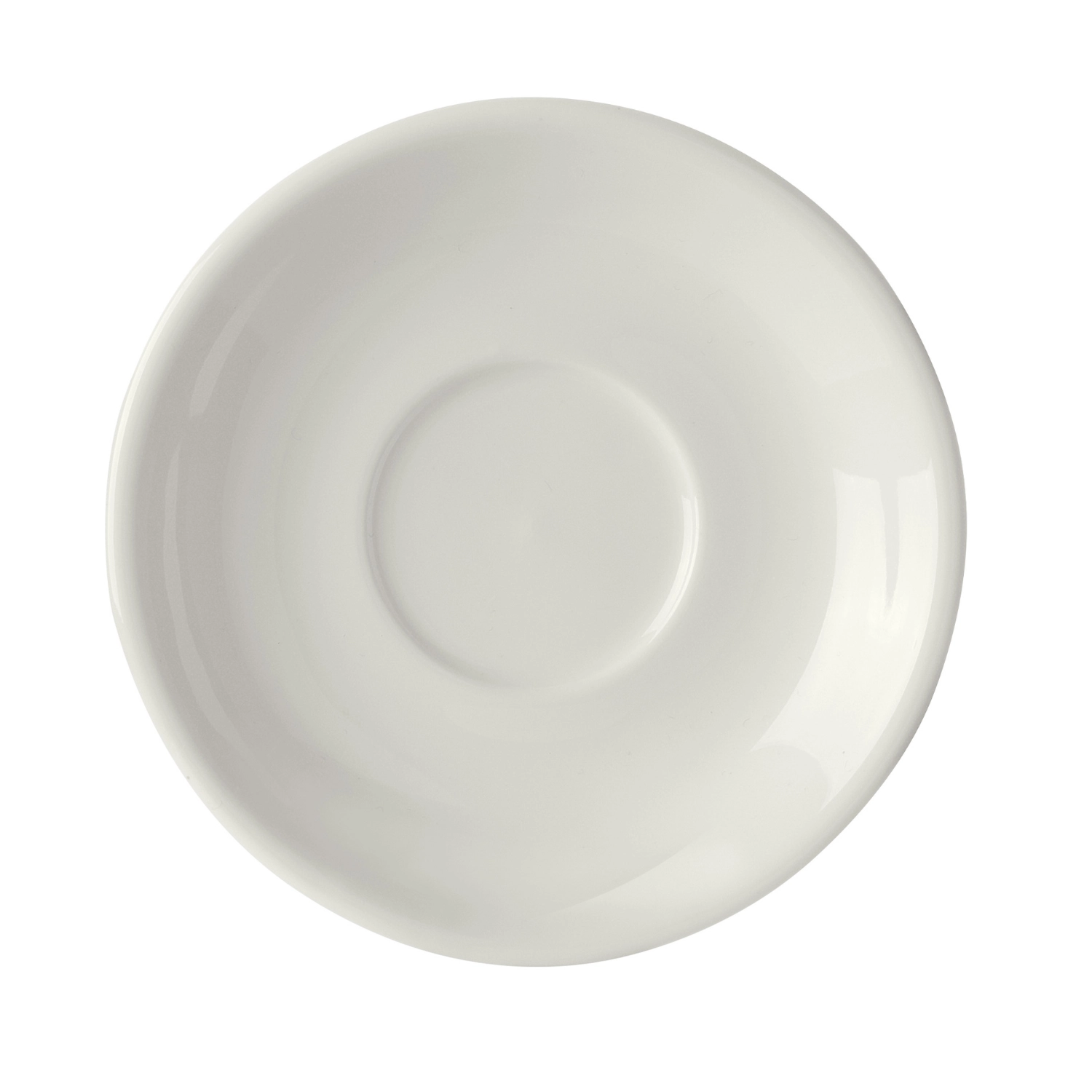 Spodek do filiżanki sztaplowanej cappuccino Ø160 mm, kremowy | FINE DINE, Pure