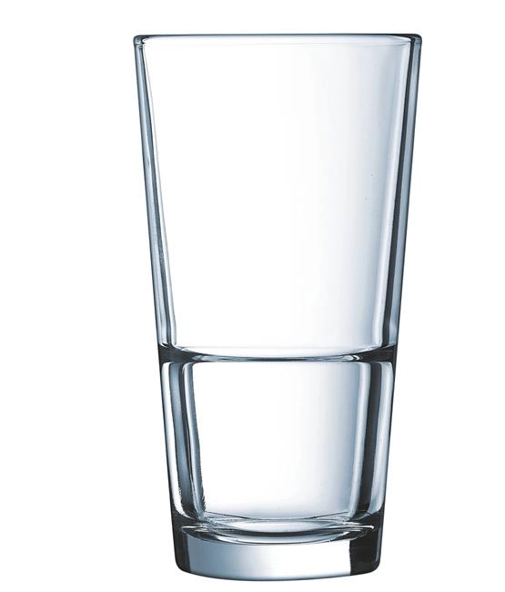 Szklanka wysoka, 290 ml, zestaw 6 szt., ⌀76x119 mm | ARCOROC, Stack Up