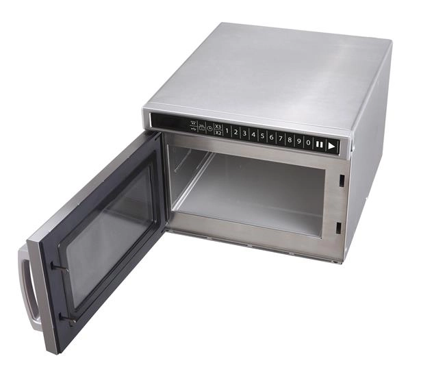 Kuchenka mikrofalowa programowalna z USB, 1,8 kW, 230 V, 560×419×336 mm | HENDI, 281376