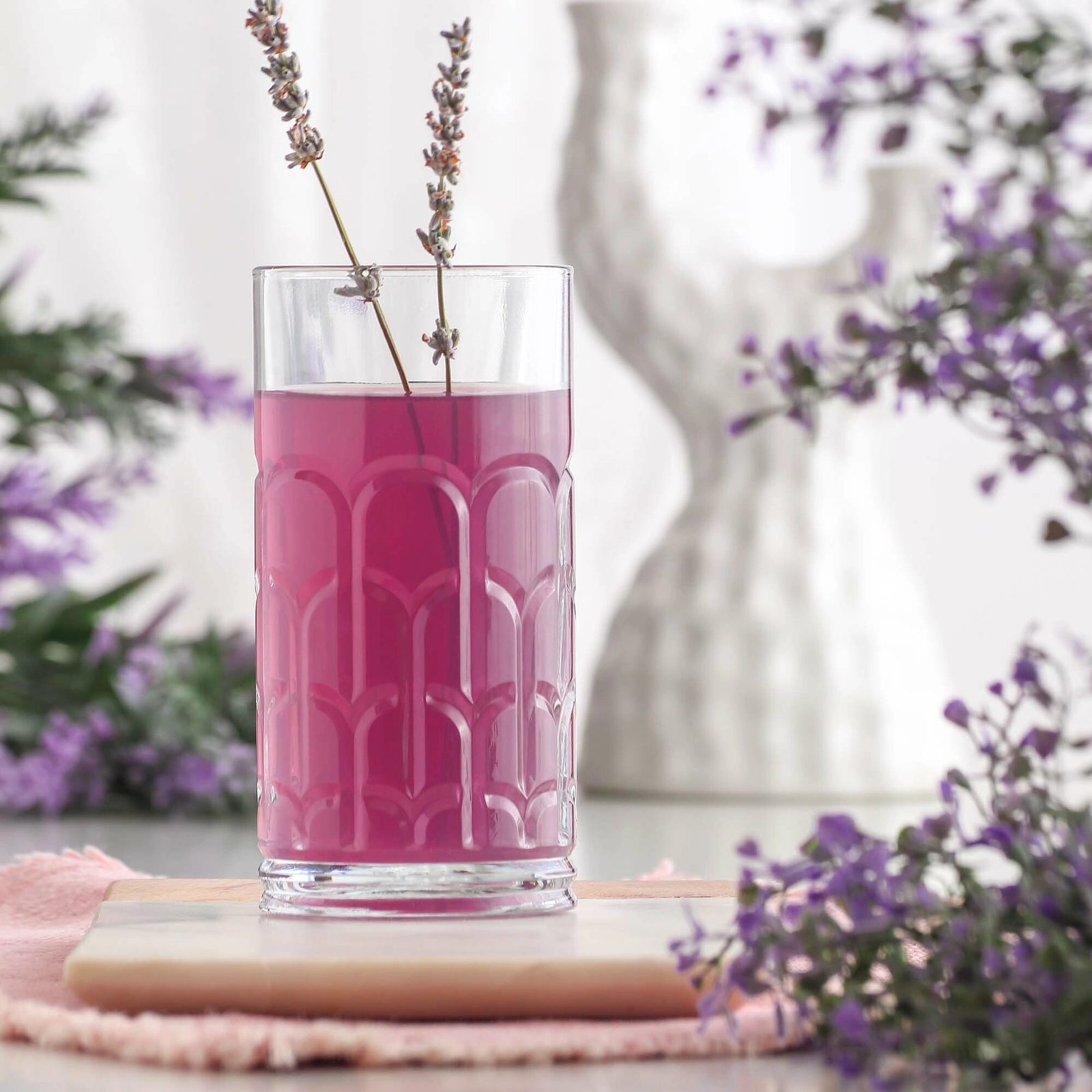 Szklanka wysoka, 390 ml, przezroczysta | LAV, Archie