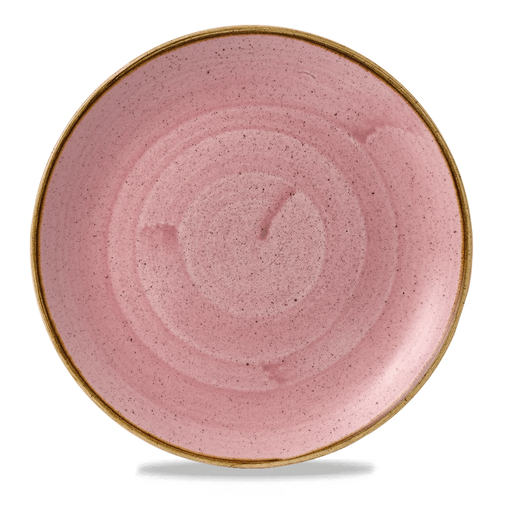 Talerz płytki, Ø260 mm | CHURCHILL, Stonecast Petal Pink