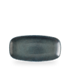 Talerz prostokątny, 300×150 mm, niebieski | CHURCHILL, Astro Metallic Blue