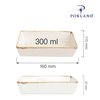 Naczynie do przystawek, 160×110 mm | PORLAND, Seasons Sand
