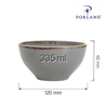 Miska, 335 ml | PORLAND, Seasons Stone