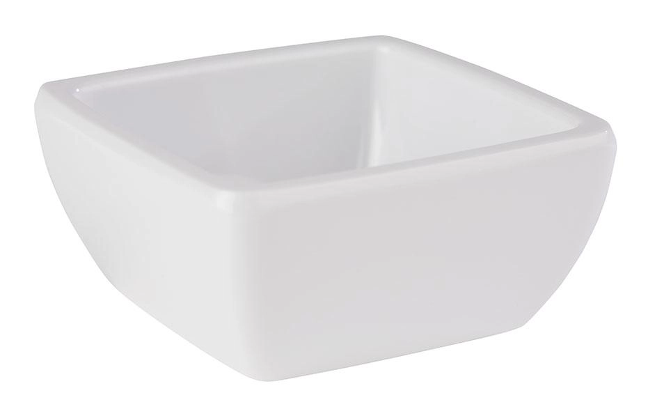 Miska z melaminy 0,05 l, 65x65x30 mm, biała | APS, Pure