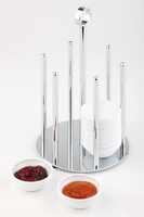 Dyspenser do 36 miseczek Ø60 mm, stand z pojemnikami z melaminy | APS, Mini