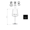 Kieliszek do wina, 550 ml | RONA, Mode