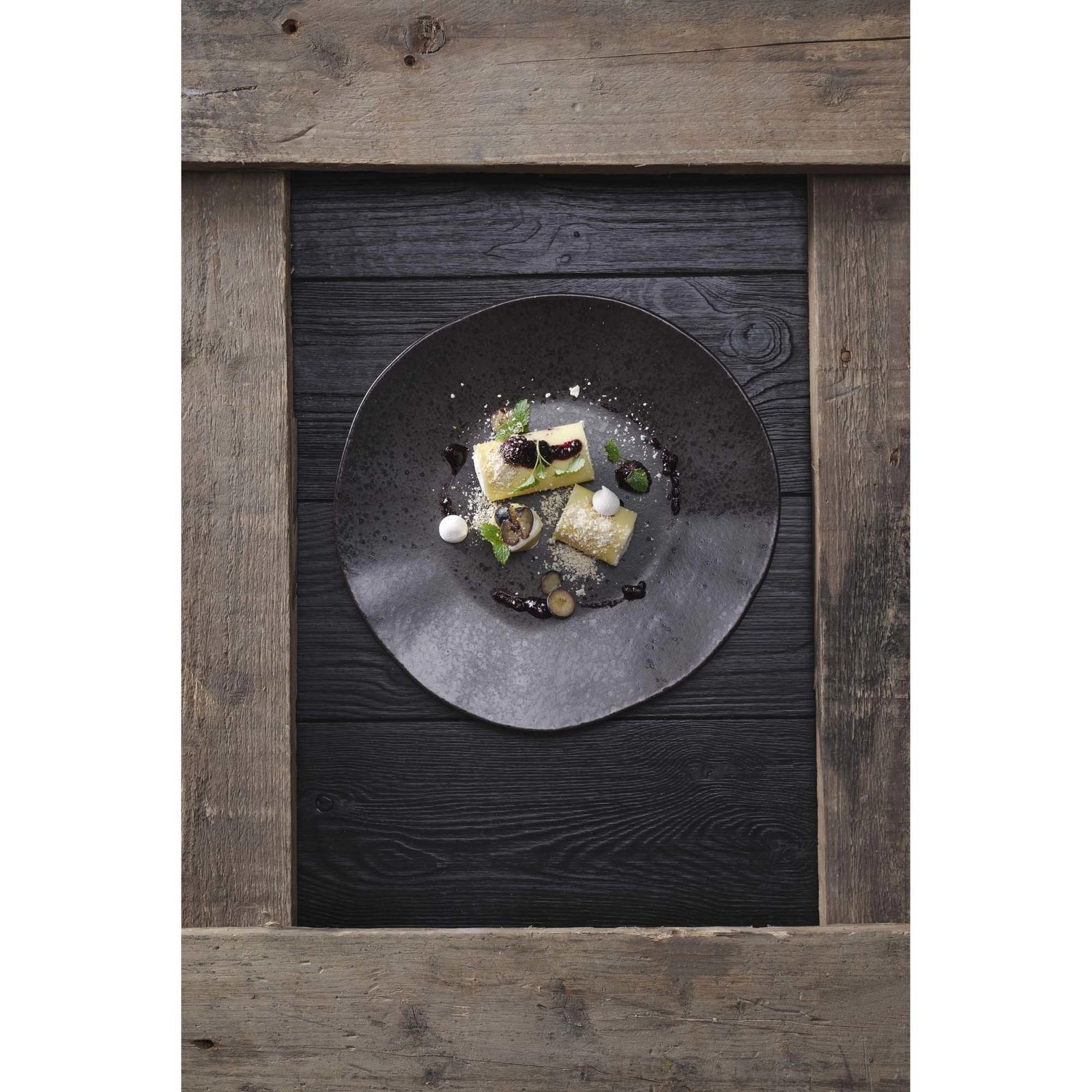 Talerz z wysokim rantem, Ø270 mm | PORLAND, Ironstone