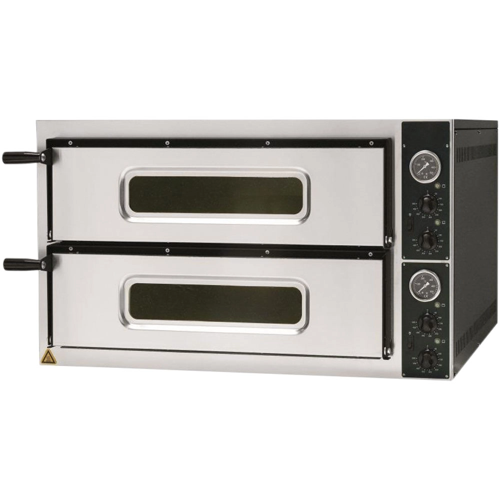 Piec do pizzy, 2×4×Ø35 cm, 9.6 kW, 400 V, 950×840×540 mm | Gredil, 782002