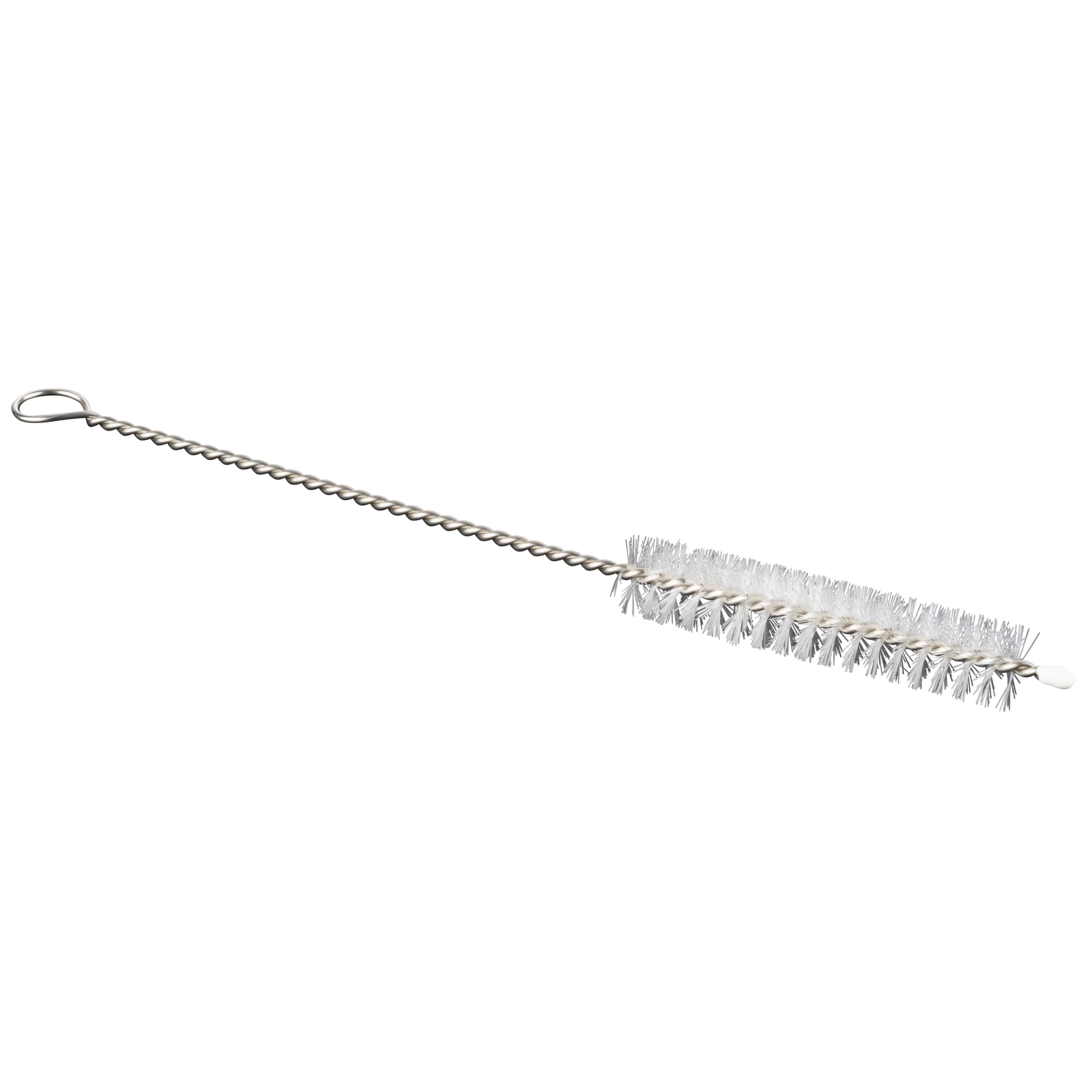 Szczoteczka do czyszczenia słomek 8x150 mm, inox | APS, 93395