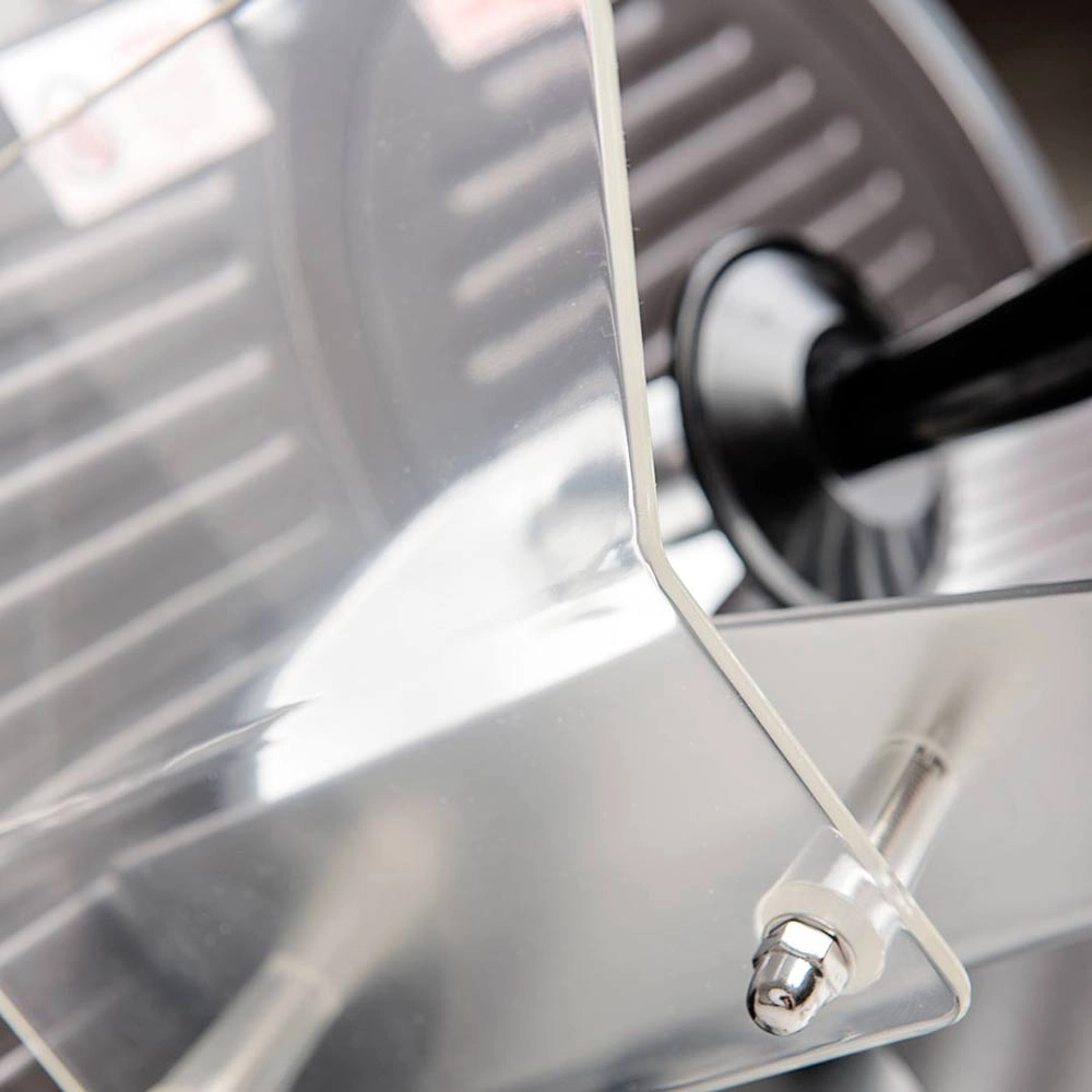 Krajalnica do wędlin i serów z powłoką nieprzywierającą, nóż Ø250 mm, 0.32 kW, 380x490x380 mm | STALGAST, 722252