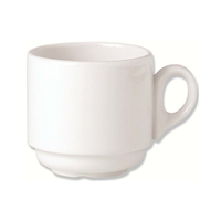 Filiżanka do kawy i herbaty Atlanta, 212 ml, kremowa | STEELITE, Simplicity