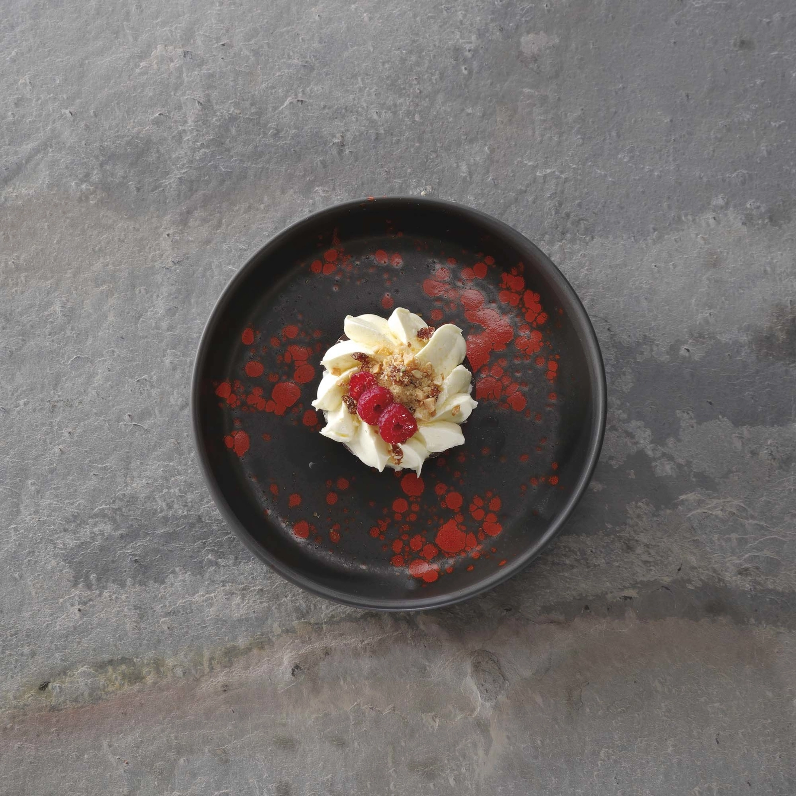Talerz płytki, Ø190 mm, czarny | FINE DINE, Bloom