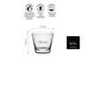 Naczynie na finger food, 130 ml | RONA, Cucina