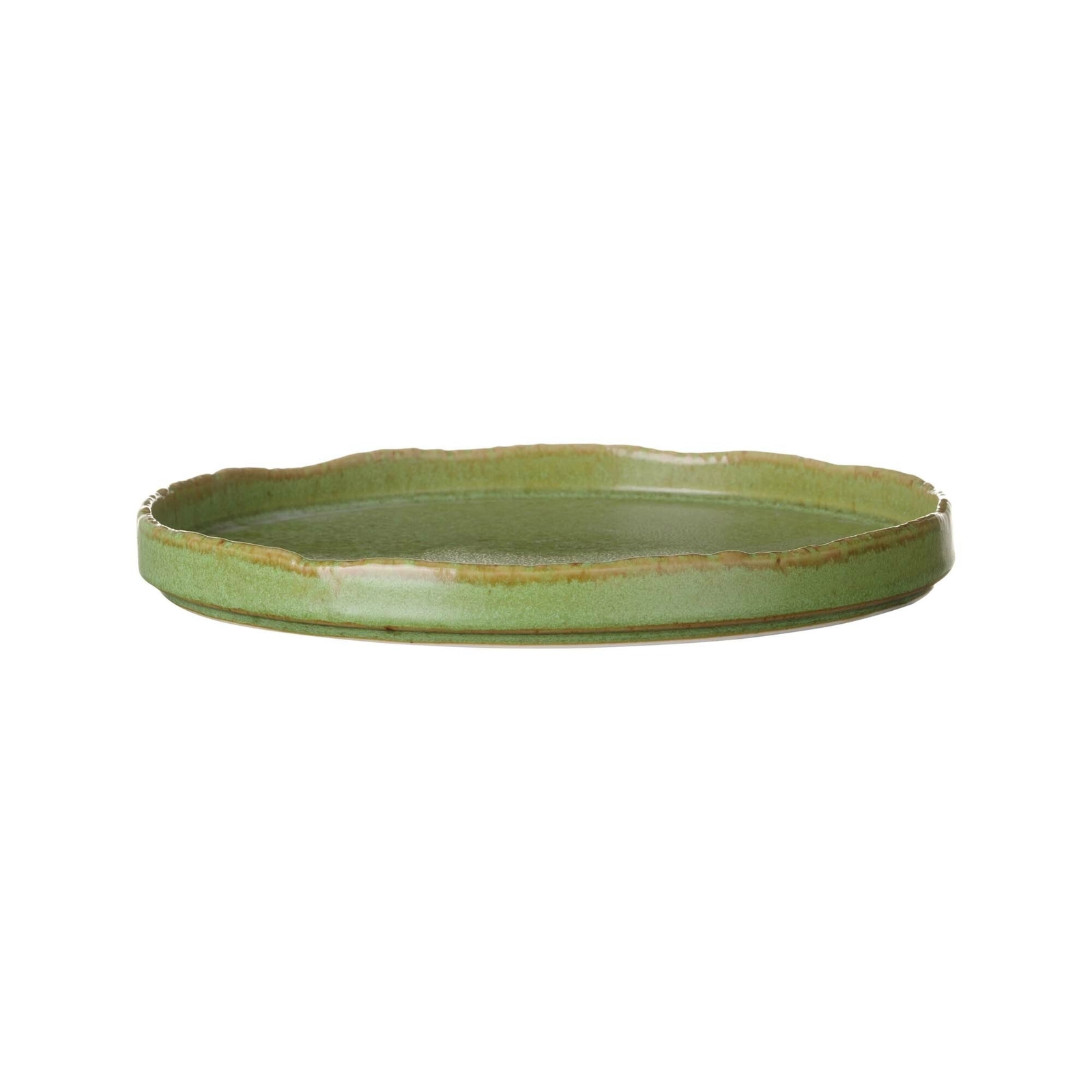 Talerz płytki, Ø210 mm, zielony | FINE DINE, Edenic