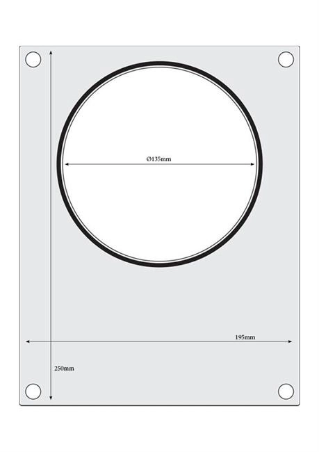 Matryca do zgrzewarki, na pojemnik do zupy ø165 mm | HENDI, 805619