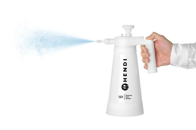 Ciśnieniowy spryskiwacz do żywności 1,5 l, 140x220x330 mm | HENDI, 270875