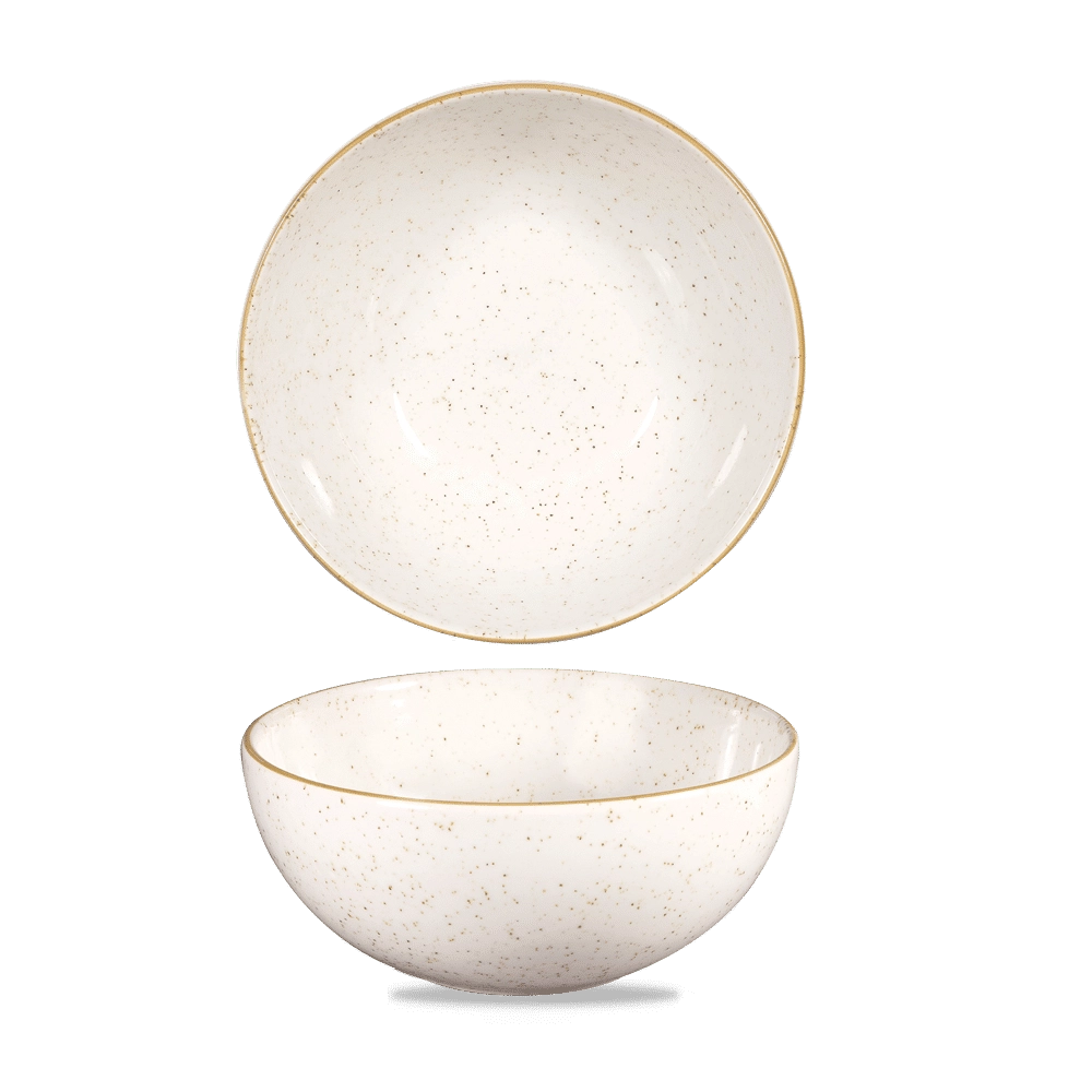 Misa na makaron, Ø180 mm, 1075 ml | CHURCHILL, Stonecast Barley White