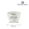 Miska/cukiernica, Ø98 mm, 227 ml | CHURCHILL, Isla