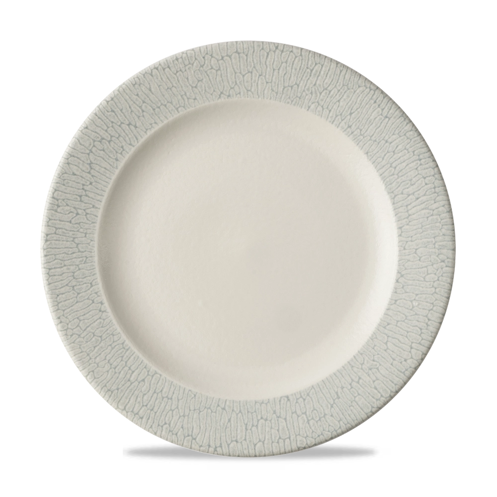 Talerz płytki klasyczny Ø280 mm, szary | CHURCHILL, Delta Grey