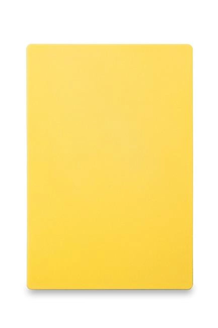 Deska do krojenia HACCP, 600x400x18 mm, żółta | HENDI, 825655