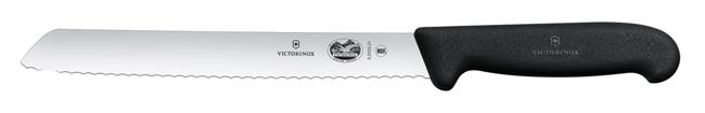Nóż do chleba z ząbkowanym ostrzem, 210 mm, czarny | VICTORINOX, 5.2533.21