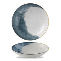 Miska coupe, 248 mm | CHURCHILL, Stonecast Accents Blueberry